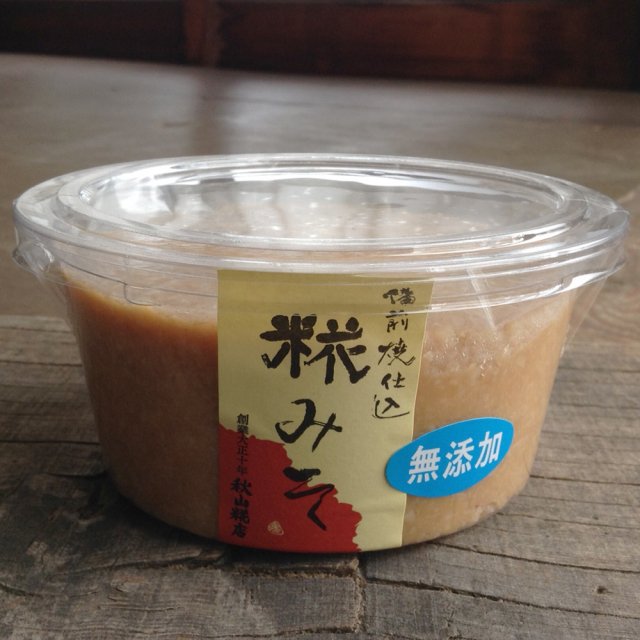秋山糀店 / 糀みそ(米味噌)　500g