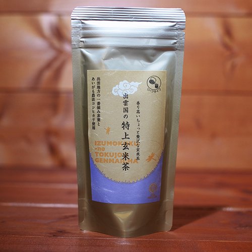 西製茶所 / 出雲国の特上玄米茶 リーフ 80g