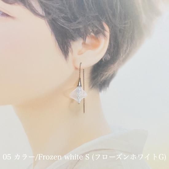 Vlumのエキゾチックでリゾート感溢れるミントカラー　チェーンピアス フランス アクセサリー【ヴルム】ピアス＆イヤリング カラフル