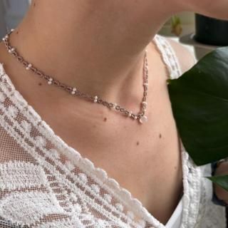 LORINA BALTEANUレースネックレス