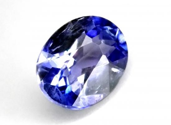 デュモルチェライト ルース (単結晶) 0.08ct - 宝石ルースをお