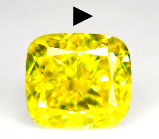 0.270 ct 天然 イエロー ダイヤモンド 未ソーティング