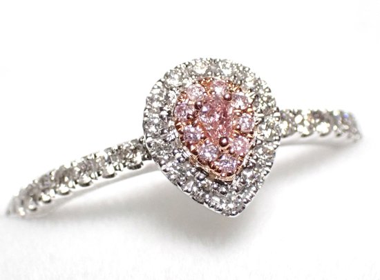 天然 ピンクダイヤモンド Ptリング - 宝石ルースをお値打ちに販売 