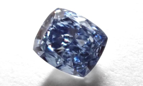 天然 ブルーダイヤモンド Type2b（純色ビビッド）0.068ct 【 Fancy Vivid Blue 】 CGL -  宝石ルースをお値打ちに販売【優美堂】こだわりの希少石・原石