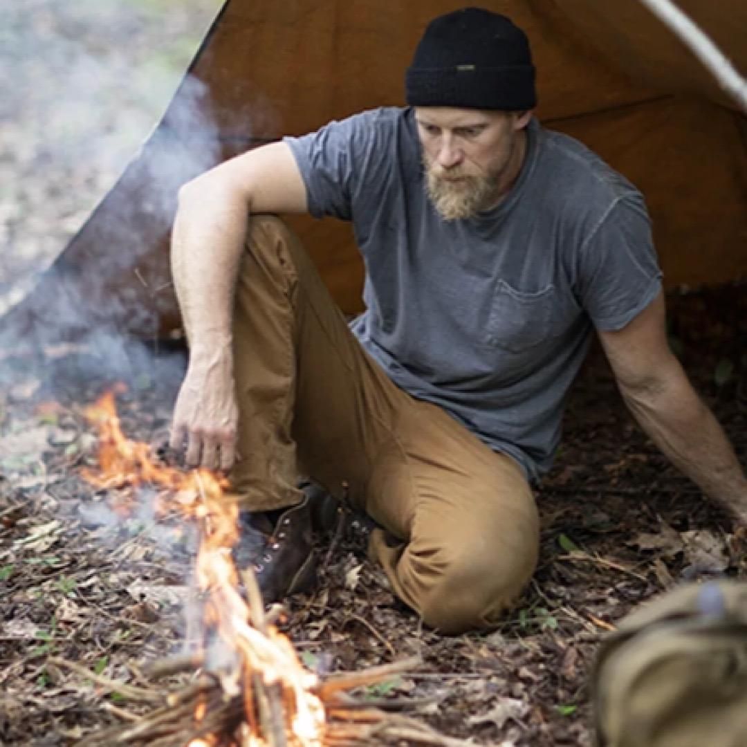 COALCRACKER BUSHCRAFT | オイルクロス タープ 9ft x 9ft