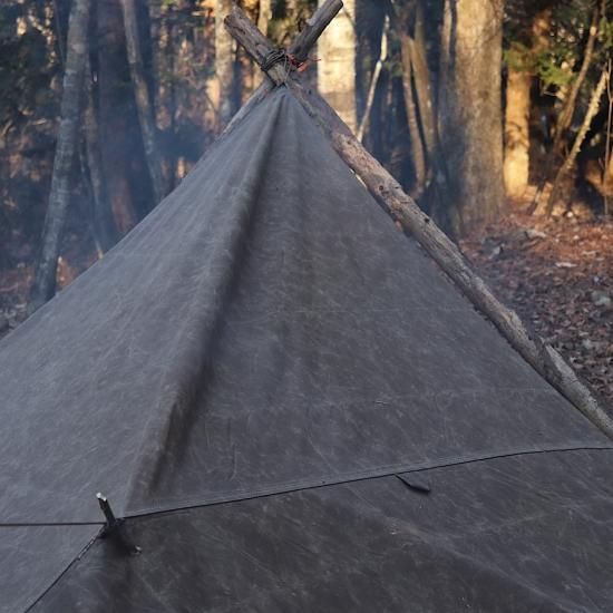 COALCRACKER BUSHCRAFT | オイルクロス タープ 9ft x 9ft COALCRACKER BUSHCRAFT | オイルクロス タープ 9ft x 9ft
