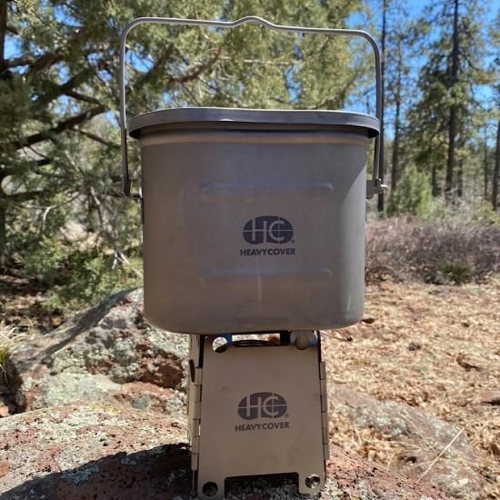 ☆Heavy Cover Military Style Titanium　飯盒☆ 71ZaO9a1EIL._AC_UF894,