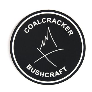COALCRACKER BUSHCRAFT Black Coalcracker Sticker
