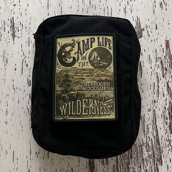 The Hidden Woodsmen Survival Kit Black & Camp Life Patch Special sets -  世界中から