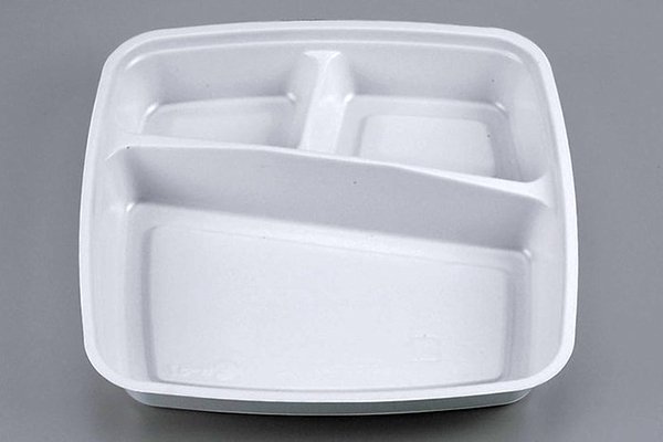 BFカレー内11 ホワイト 本体 シーピー化成 使い捨て 容器 業務用 弁当