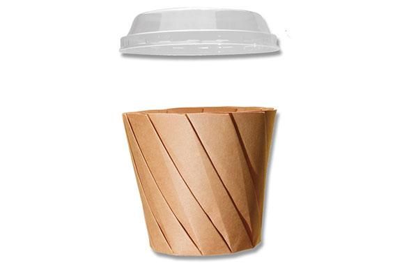 紙製ミニどんぶり おりがみカップ 小 茶 透明蓋セット 300個 木具輪 株式会社スドウ 紙製ミニどんぶり おりがみカップ 小 茶 透明蓋セット 300個 木具輪 株式会社スドウ