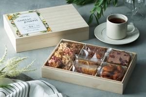 桐箱高級弁当 6仕切 木具輪オリジナル商品ー木具輪ー