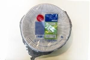 紙皿　18cm(7号)　1ケース(2400枚入)