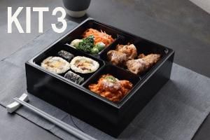 (加熱式弁当箱)蒸熱BOX<br>匠の膳(たくみのぜん)　kit3(冷凍可)　30個　※受注生産品