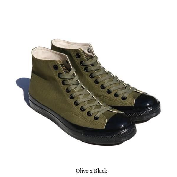 靴 TROPHY CLOTHING MILL TRAINERS HI-TOP MILL TRAINERS HI-TOP - TROPHY GENERAL STORE KANAZAWA