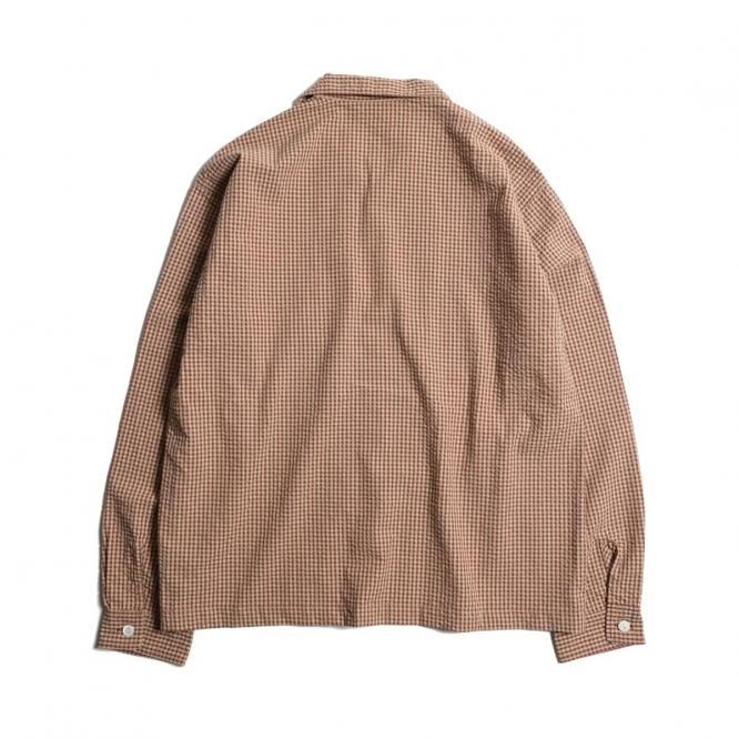 トップス NEZU YO-HINTEN GATHERS SKIPPER SHIRTS トップス NEZU YO