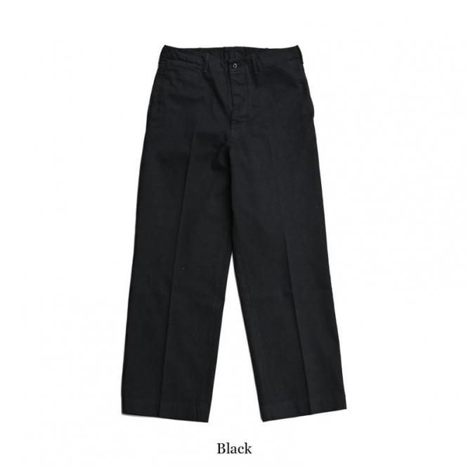 DENIM CIVILIAN TROUSERS / Lot.TRKN-601 - TROPHY GENERAL STORE KANAZAWA