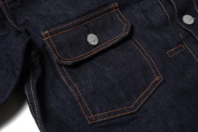 2505 BUTTON JACKET AUTHENTIC DENIM - TROPHY GENERAL STORE