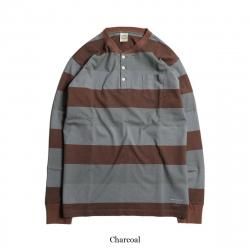 <img class='new_mark_img1' src='https://img.shop-pro.jp/img/new/icons1.gif' style='border:none;display:inline;margin:0px;padding:0px;width:auto;' />OD 3COLOR HENLEY WIDE BORDER L/S TEE / TR25AW-201