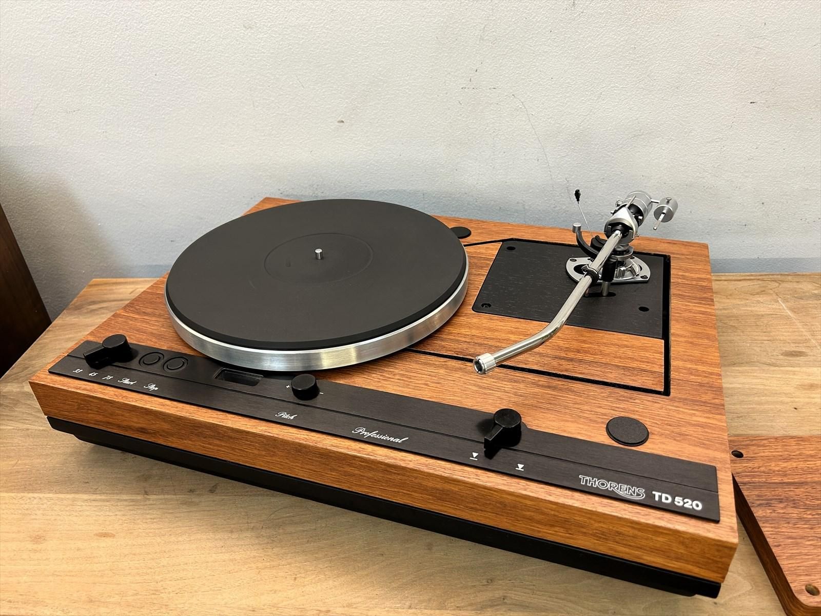 極美品】THORENS/トーレンスTHORENS TD520 + SME3012R トランス式強化