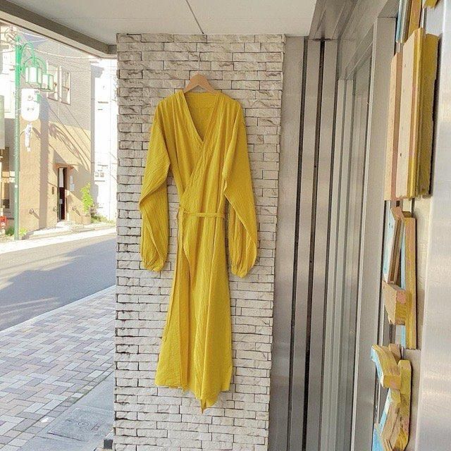 ヂェン先生の日常着　カシュクールコート カシュクールコート - ANANDASIA