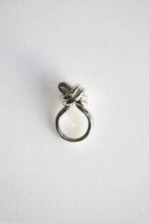 R.ALAGAN KNOT RING SILVER