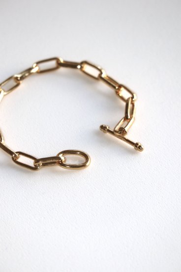 R.ALAGAN CLASSIC CHAIN BRACELET GOLD - HEIRLOOM