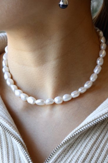 【本物新品保証】アクセサリーR.ALAGAN Medium Pearl Necklace - HEIRLOOM