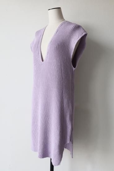 50%OFF】Mame Kurogouchi Washable Linen Knitted Vest - HEIRLOOM