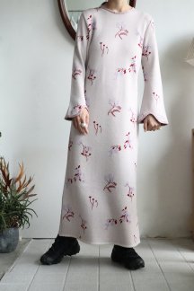 Mame Kurogouchi Floral Jacquard Knitted Dress