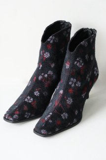 Mame Kurogouchi Floral Jacquard Boots