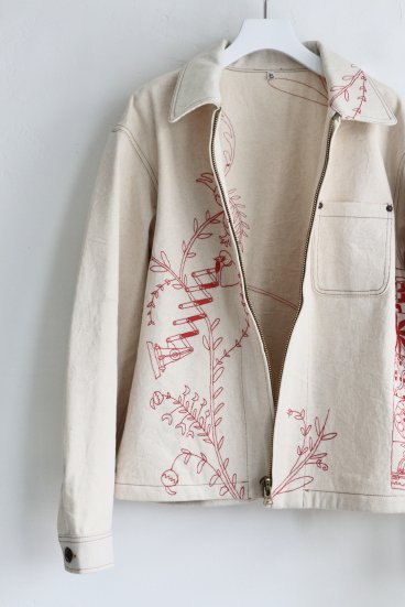 KHOKI / Suzani collage jacket 定価62,700-