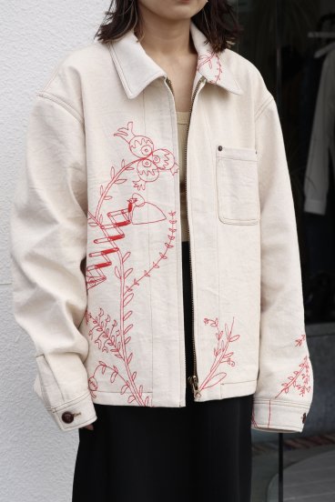 定価67,200円】KHOKI / Suzani collage jacket23aw23ssBiMve - ブルゾン