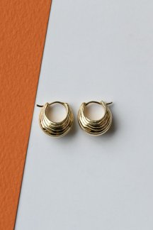 R.ALAGAN / Shima Hoops - Gold