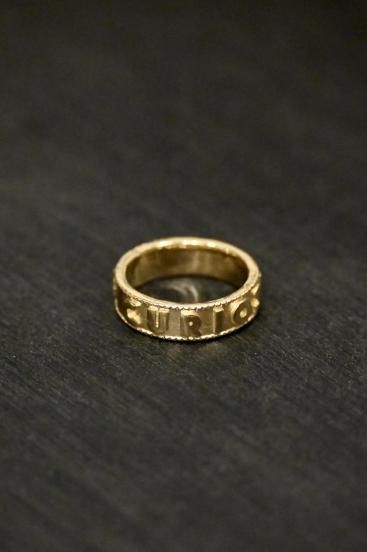 R.ALAGAN / Engraved Ring R.ALAGAN / Engraved Ring