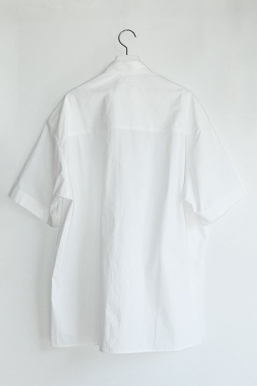 【30%OFF】AUBETT / Heavy Broad Side Vents Half Sleeve Oversized Shirts -  HEIRLOOM