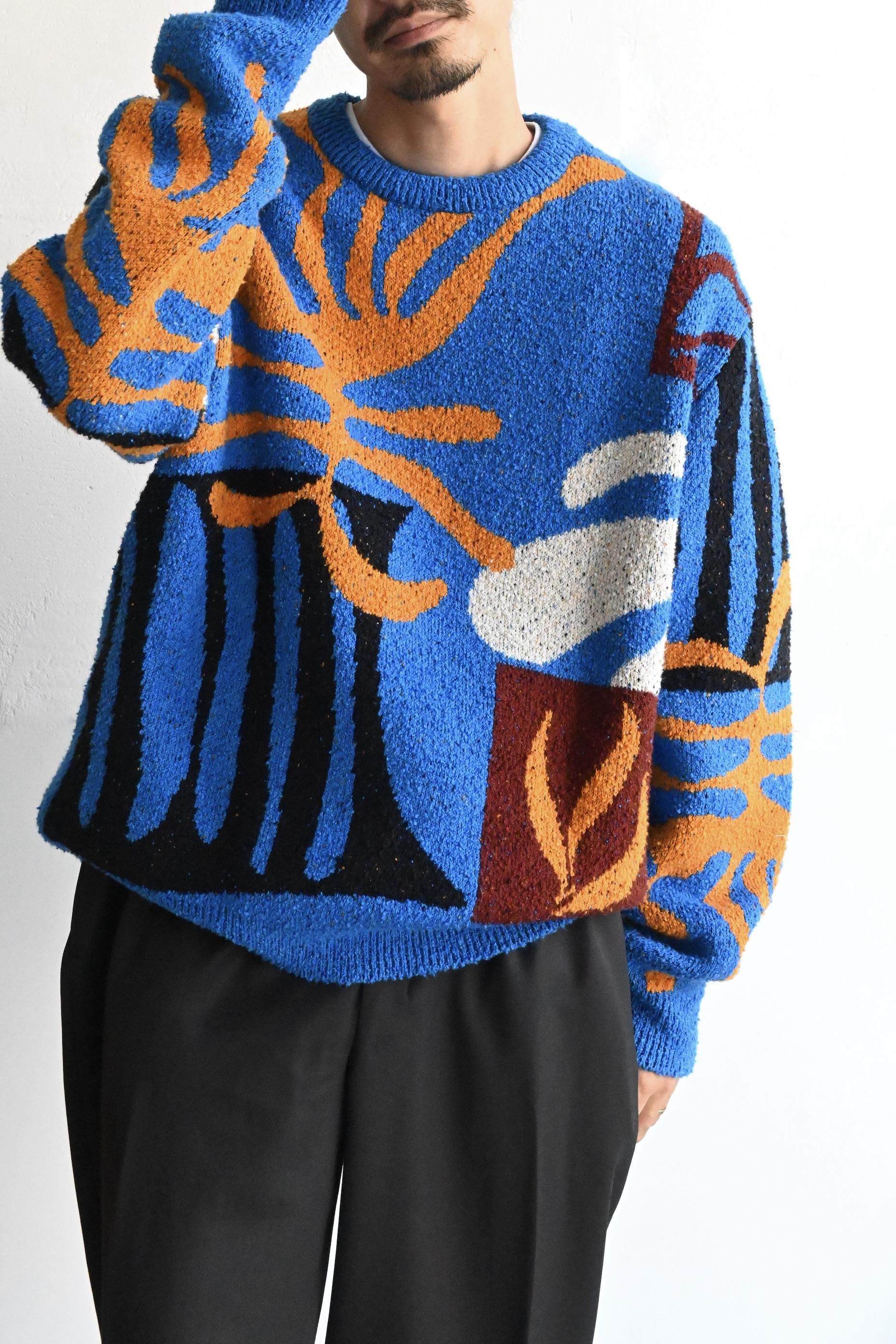 新登場 restocks KHOKI / Intarsia-knit jumper - トップス