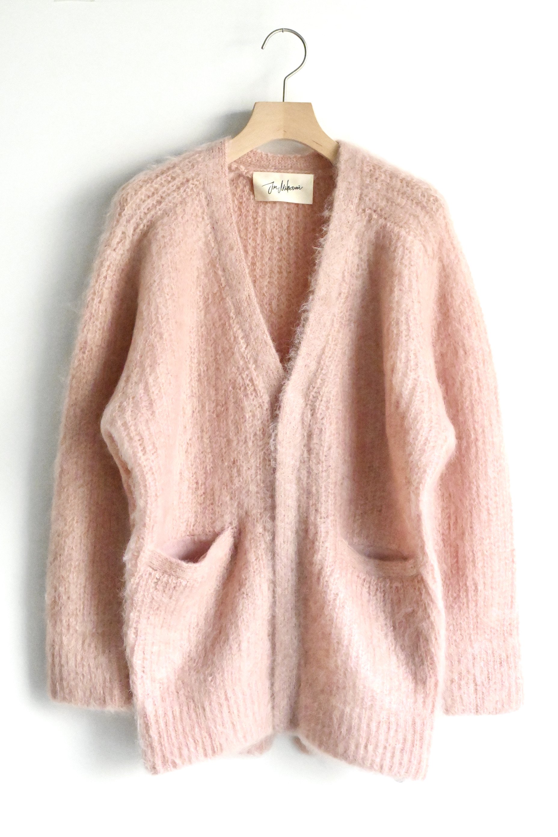 ご購入 JUN MIKAMI / Mohair V Neck Cardigan - トップス