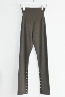 unfil / Stretch Raw Silk Ribbed-Jersey Skinny Pants