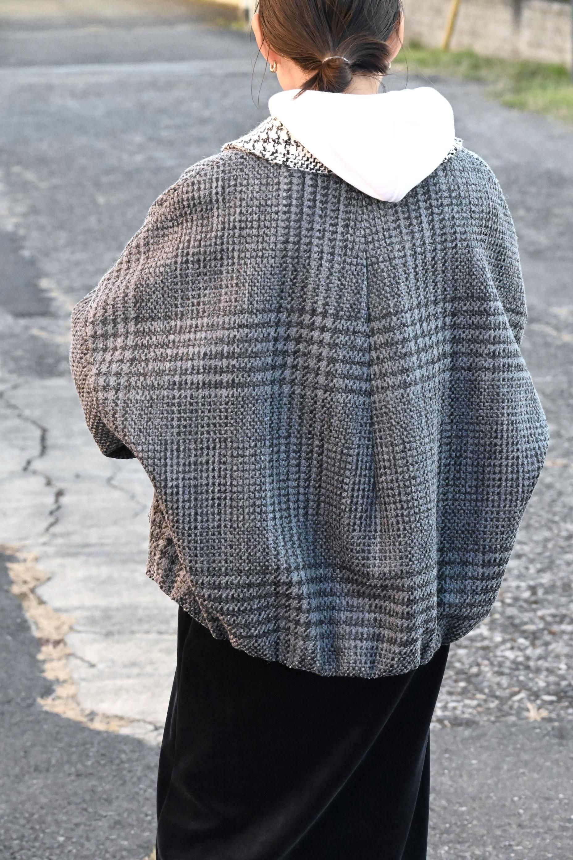 30%OFF】CURRENTAGE / Coated Tweed Harrington Jacket - HEIRLOOM 30%OFF】CURRENTAGE / Coated Tweed Harrington Jacket - HEIRLOOM