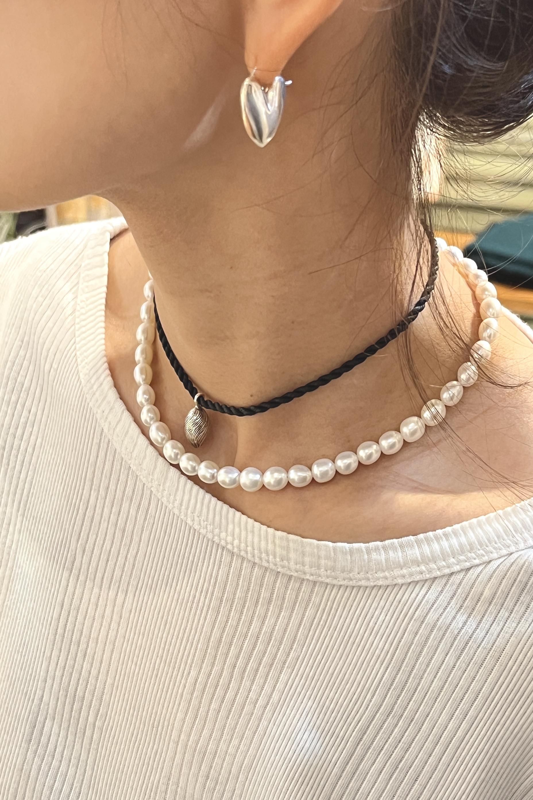 R.ALAGAN ララガン SMALL OVAL PEARL NECKLACE R.ALAGAN/SMALL OVAL PEARL NECKLACE