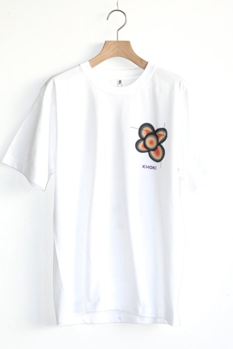 KHOKI / Where Is The Exhibition T-shirt - White