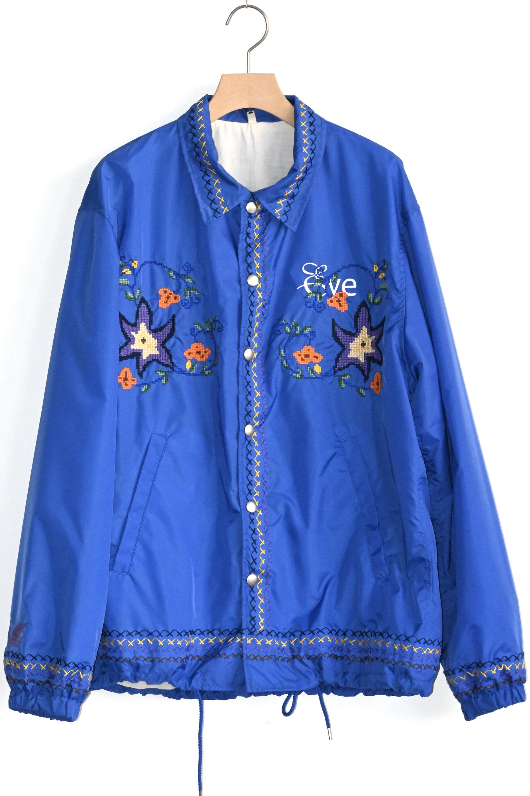 MATEKHOKI Cross-stitch coach jacket