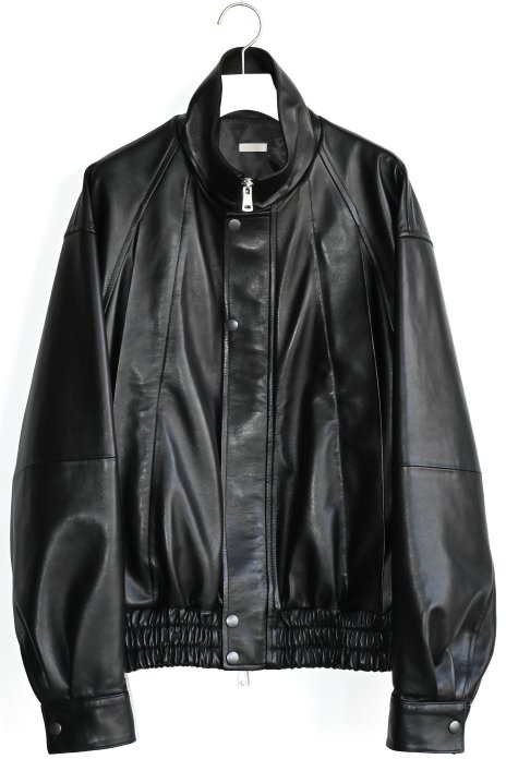 phebus / Soft Leather Jacket - Black