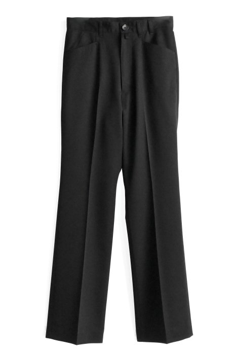 nym / Minimal Gabardine Sta-Prest Trousers - Black