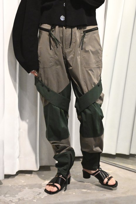 JUN MIKAMI / Variable Cargo Pants - Khaki