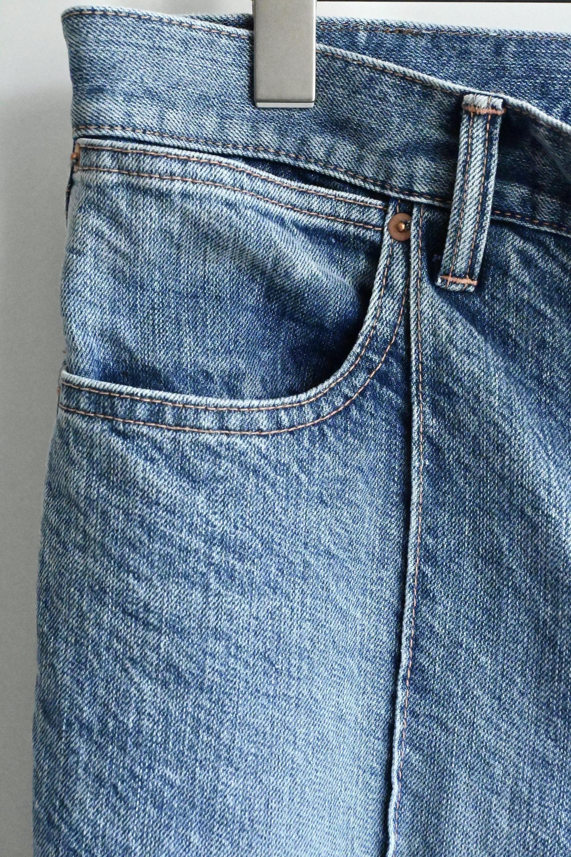 パンツ phebus washi straight denim size2 phebus | Washi Denim Straight Pants - HEIRLOOM