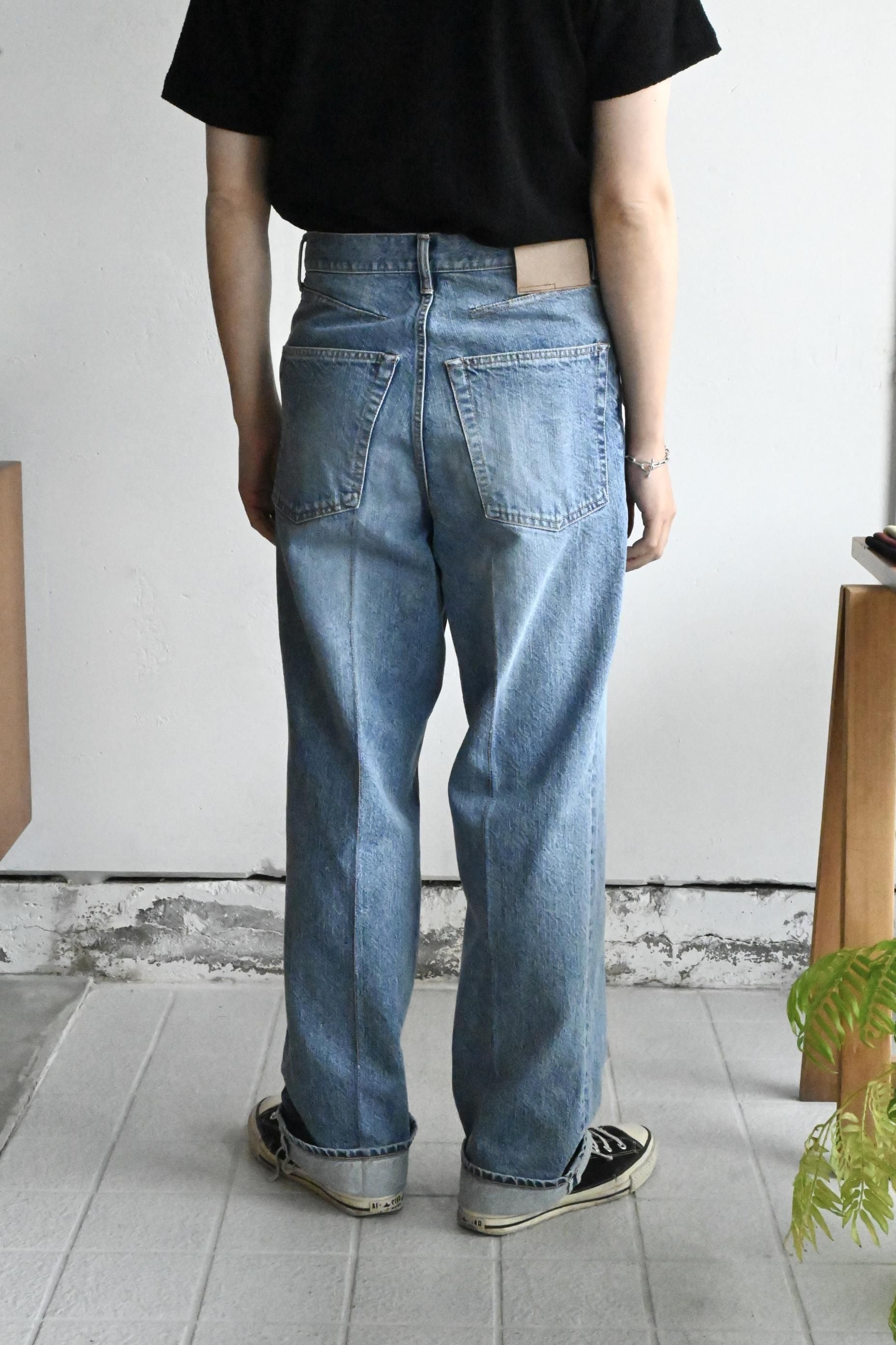パンツ phebus Washi Denim Straight Pants phebus | Washi Denim Straight Pants - HEIRLOOM
