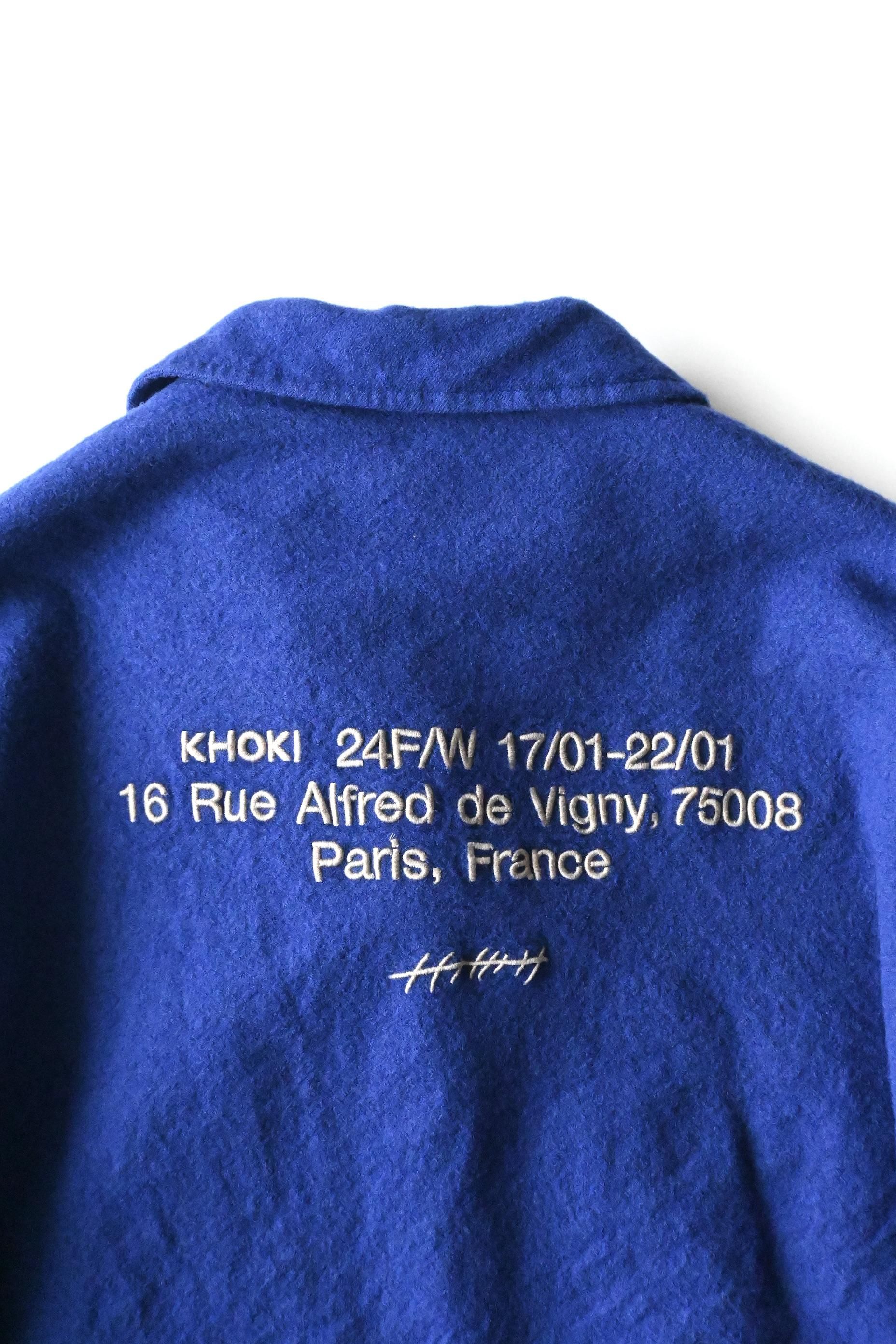 KHOKI / ウールジャケット | Blue - HEIRLOOM