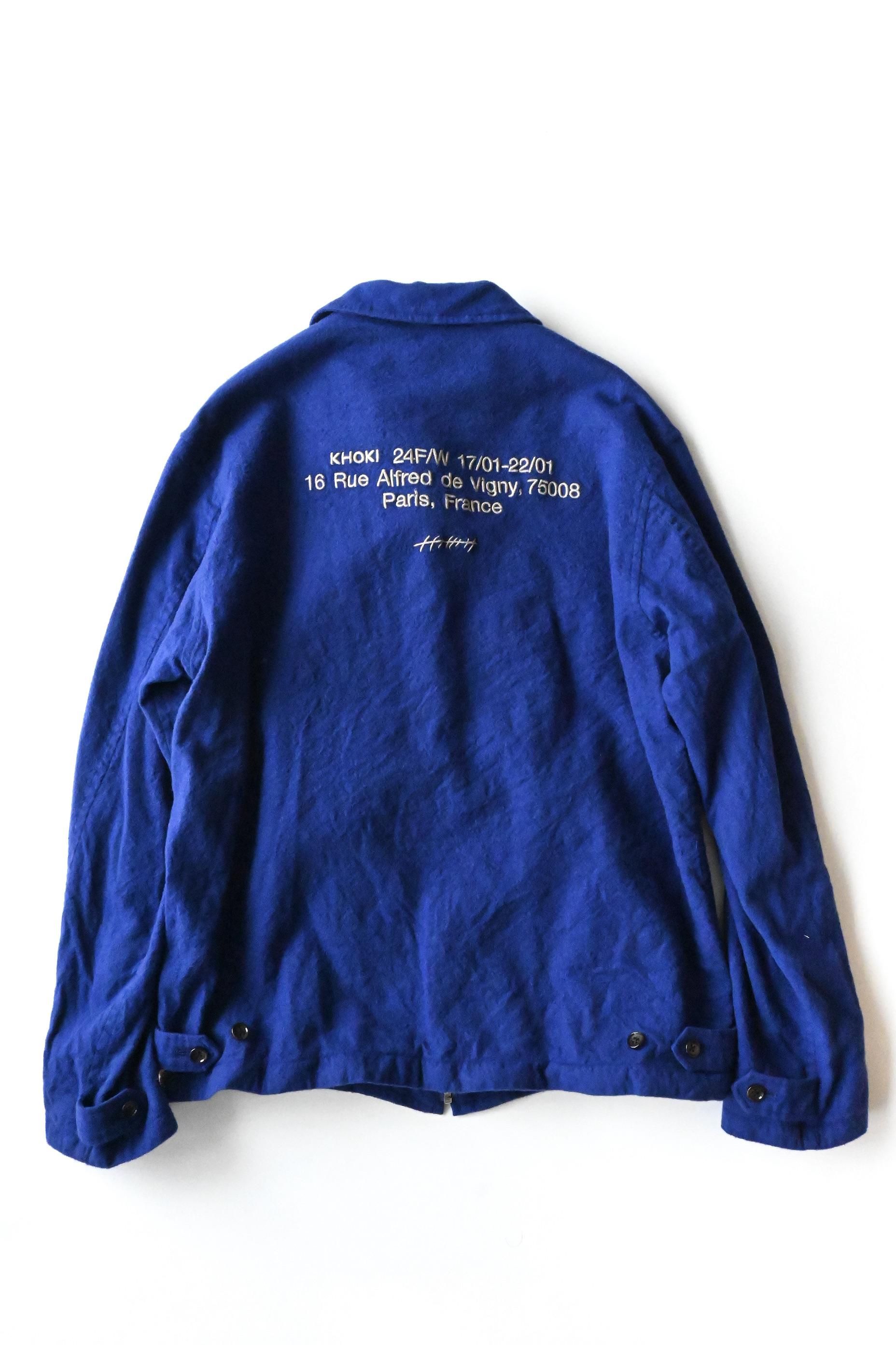 KHOKI / ウールジャケット | Blue - HEIRLOOM